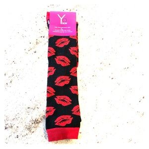 YO Lip Women’s knee socks Brand New